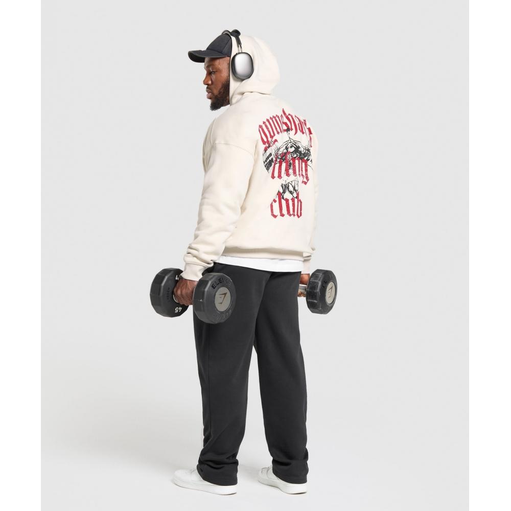 Gymshark Lifting Club Hoodie Oat White A1c8c Wc1v