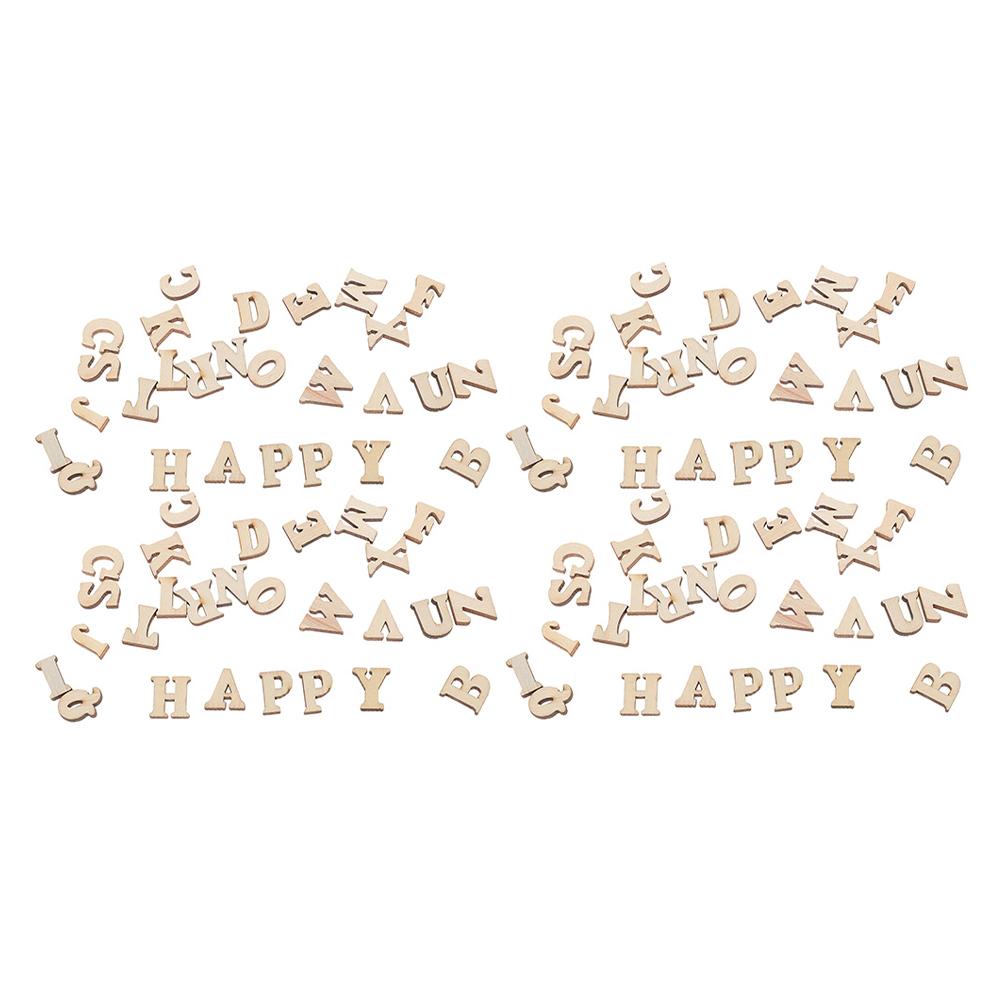 104 шт. Деревянные буквы, украшения, поделки, буквы для декора, вырезы, подвесные, большие, алфавит, маленькие, настенные