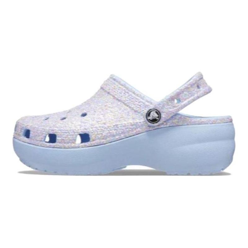 Crocs Дышащие клоги из ЭВА женские сине-фиолетовые 207241-4NT