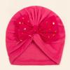Зимняя детская шапка-колпак из флиса с бантом, теплая и удобная детская шапка-пуловер, детская шапка