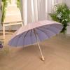 Strong Dual-purpose Umbrella Windproof Folding Umbrella Triple Fold Sunshade Umbrella  Female