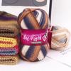 Coarse Yarn Colored Yarn Dyed Yarn Handmade DIY Knitting Coarse Yarn Hats Scarves Knitted Materials