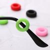 Outdoor  Anti Slip Eyeglass Holder Sports Temple Tips Silicone Grips Round Glasses Ear Hooks