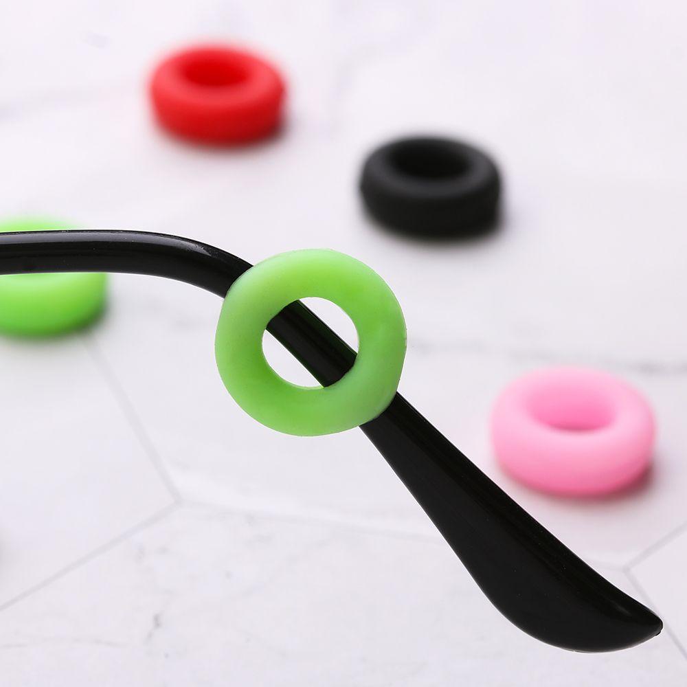 Outdoor  Anti Slip Eyeglass Holder Sports Temple Tips Silicone Grips Round Glasses Ear Hooks