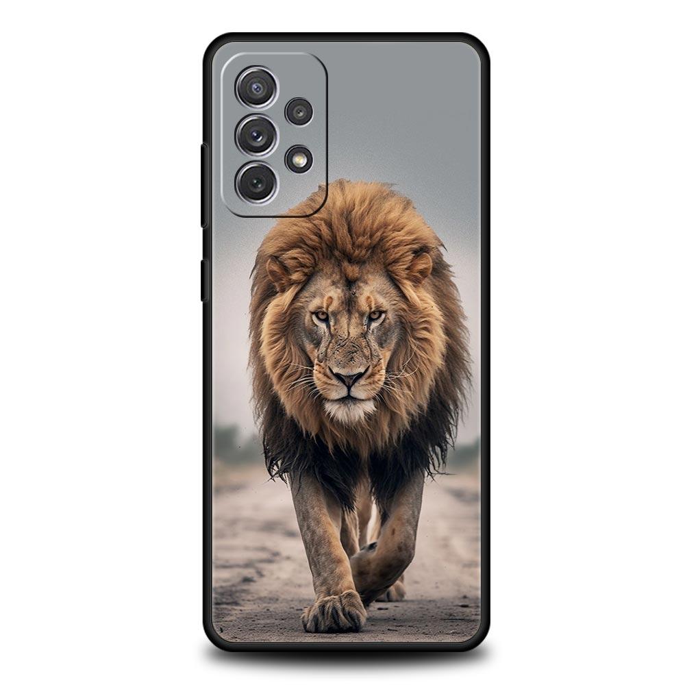 Чехол для телефона с изображением Короля Льва для Samsung Galaxy A17 A07 A55 A35 A25 A15 A05s A33 5G A31 A23 A21s A13 A41 A73 A53 A51 A71