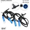 4PCS New Front Rear L&R ABS Wheel Speed Sensors For 2004-2010 BMW X3