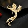 National Style, Elegant Temperament, Phoenix Arrival, Classic Luxury, Classic Coat Brooch, Elegant Coat Accessories