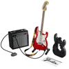 Имитация электрогитары Fender Stratocaster, набор строительных блоков, модель, детская игрушка для творческой игры «сделай сам»