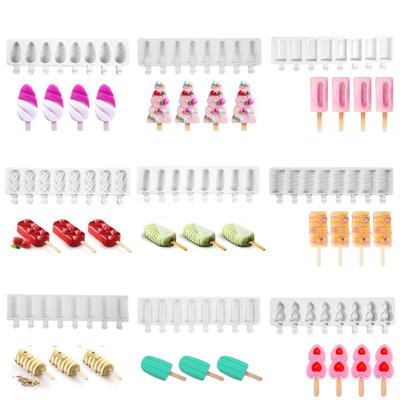 Многофункциональная силиконовая рифленая твиловая форма для мороженого, замороженного шоколадного желе, набор для изготовления украшений для торта, подарки