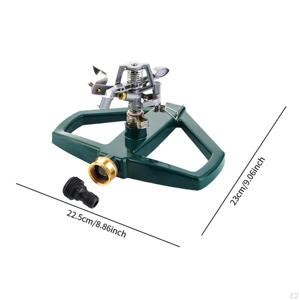 Система орошения газона с распылителем, пульсирующая, с металлическим основанием, вращение на 360°