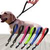 Dog Leash Short Dogs Leash 30cm Nylon Leashes For Dog Walking Reflective Waterproof Leash Dogs Traction Rope Pet Chain