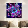5D Diy Diamond Painting Purple Butterfly Diamond Embroidery Full Lay Anime Cross Stitch Kits Home Decor Handmade Gift
