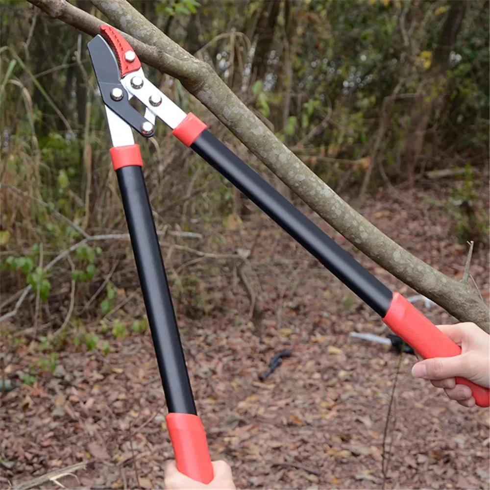 SK5 Стальной длинный секатор для садовых веток, садовые инструменты, ручные профессиональные инструменты, садовые ножницы для фруктов, секаторы деревьев