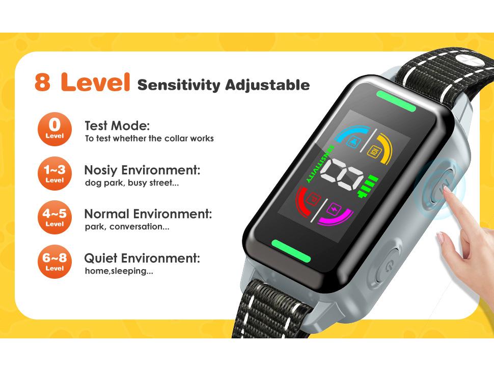 Smart Anti-Bark Vibration & Shock Collar for Dogs