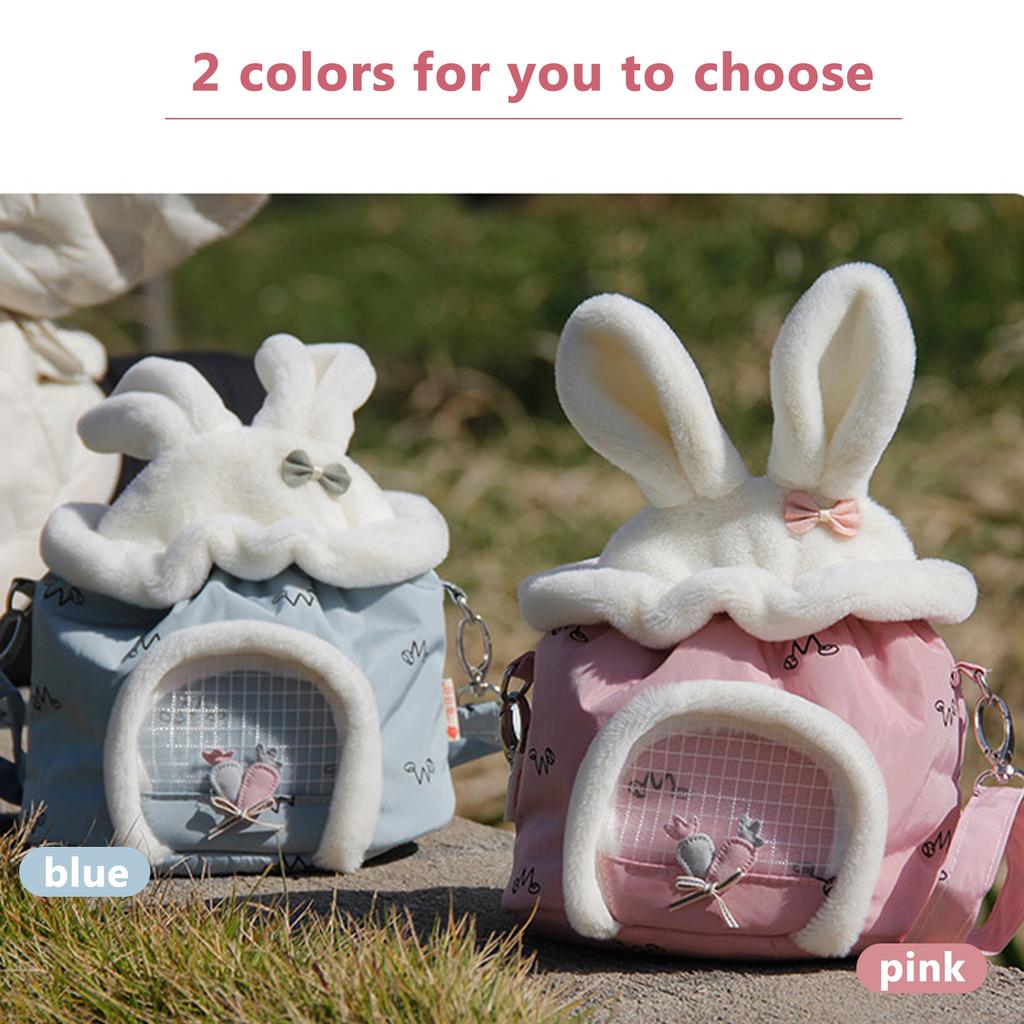 Сумка-переноска для хомяка, сумка для переноски мелких животных, портативная дорожная сумка для хомяка, кролика, белки, Гвинеи