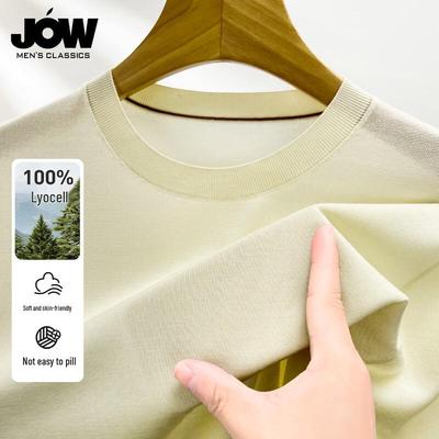 Мужская футболка JOW с круглым вырезом, 100% лиоцелл