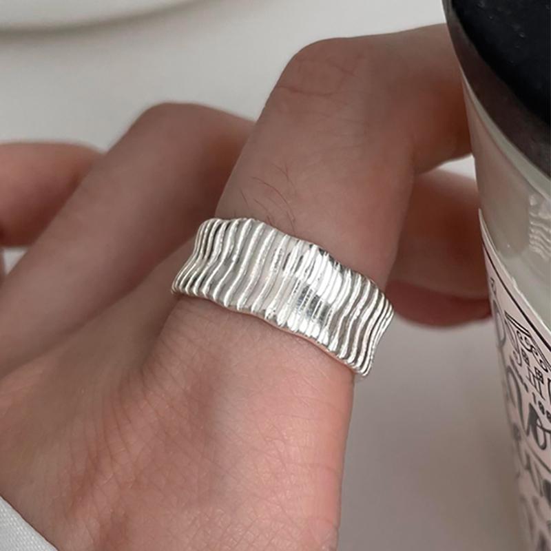 foxanry Нерегулярные геометрические кольца для женщин, пары, винтажная мода, минималистичные украшения для дня рождения, аксессуары, подарки