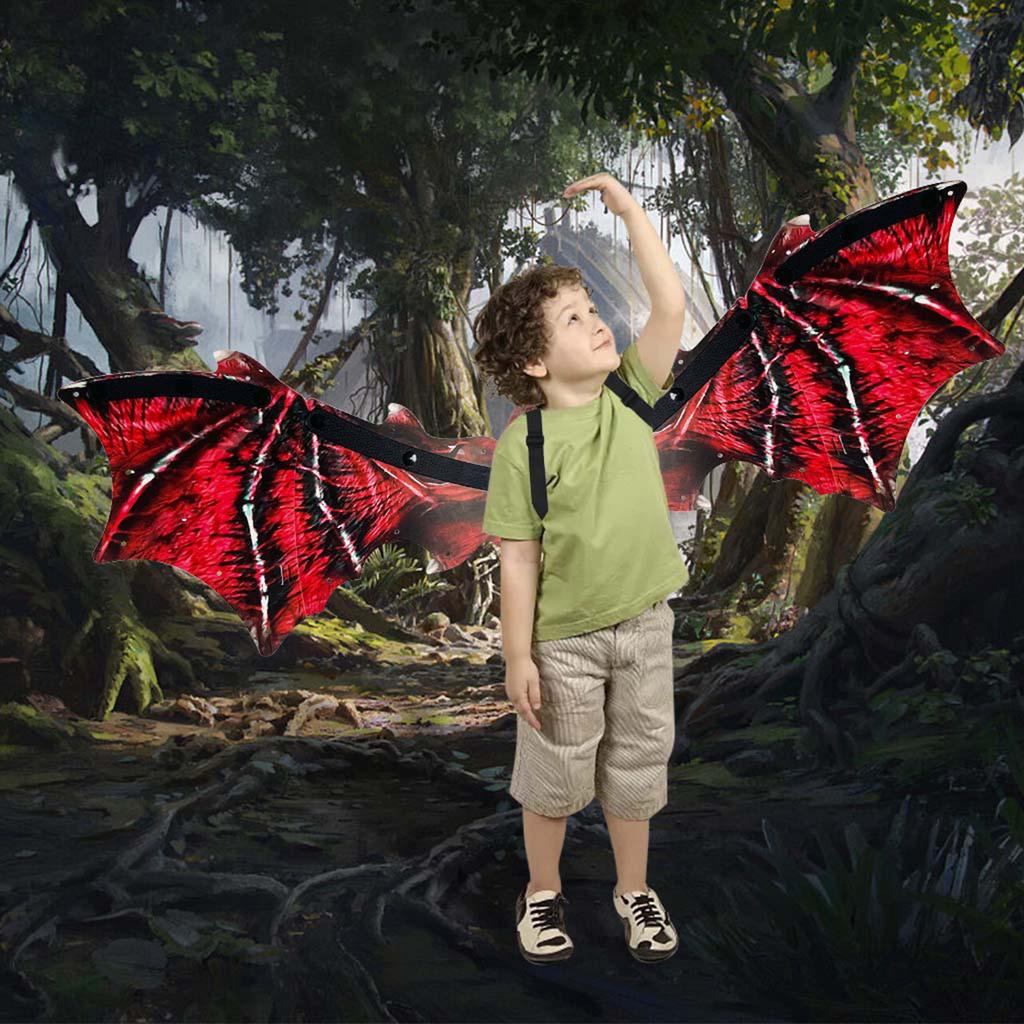 Костюм с крыльями, аксессуары с электрическими крыльями для детей, для мальчиков, сборка своими руками со светодиодной подсветкой, звуковыми эффектами