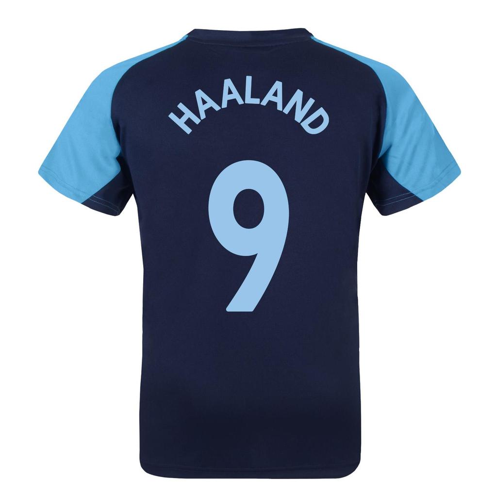 Manchester City FC Boys Haaland 9 Polyester T-Shirt