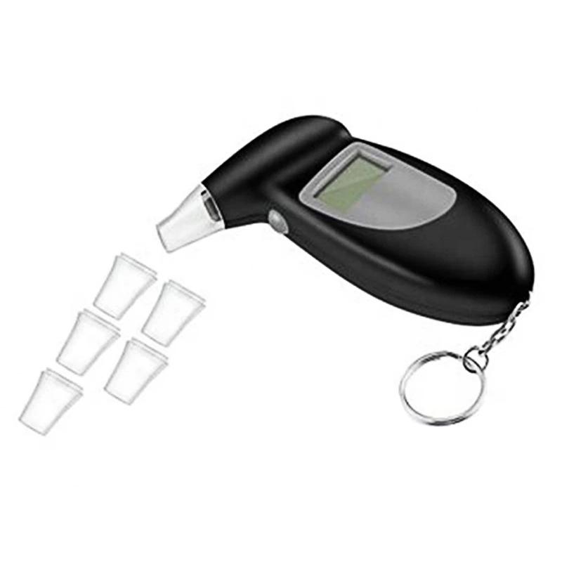 Птичий клюв автомобильный алкотестер дует цифровой дисплей детектор для автомобиля портативный алкотестер для вождения в нетрезвом виде