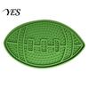 Anti-choke Dog Feeder Pet Lick Mat, Suction Cup Slow Prevents Choking, Rugby Oral Gum Safe Ball Shaped Silicone Licking Mat for Indoor Cats And Dogs