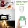 Умная Wi-Fi розетка EU 16A 220V Адаптер Беспроводное удаленное управление голосом Монитор энергопотребления Розетка с таймером для Google Home Alexa
