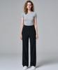 MALOUPE 2115 Stretch Semi-Wide Pants (Black)