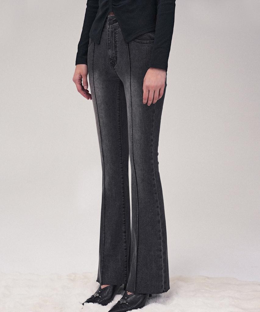 AVANDRESS Contour Fit Bootscut Pants Black