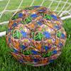 Game Rainbow Friends Print Size 5 Soccer Ball, Standard Match Football for Sports Game and Team Practice, Ideal Gift for Soccer Fans