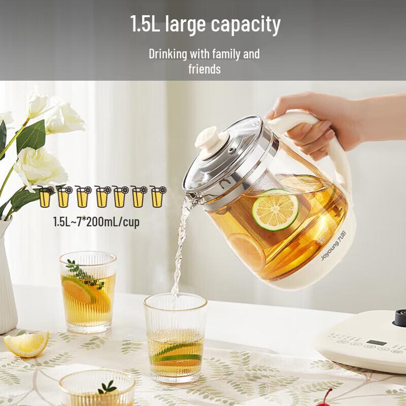 Joyoung 1.5L Health Pot & Tea Maker CN plug (adapter included)