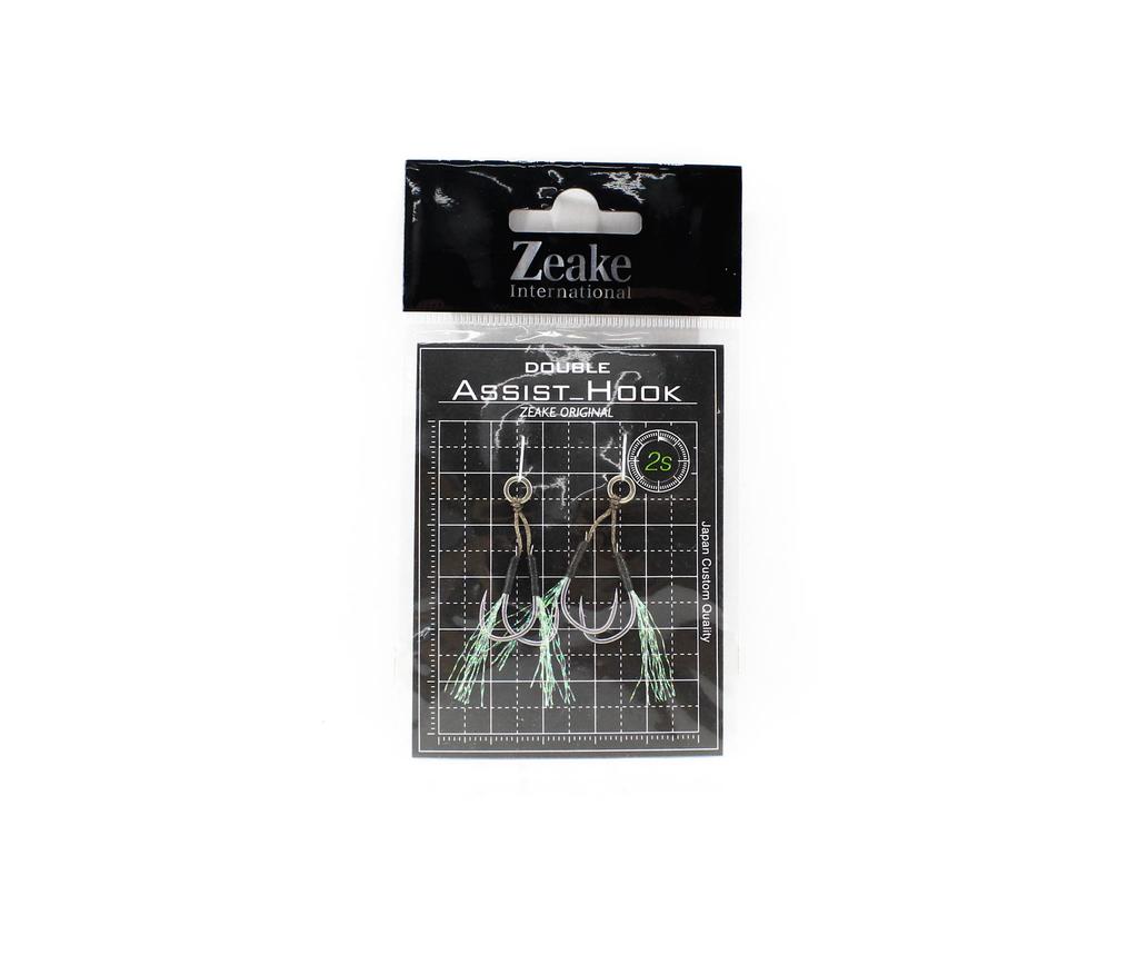 Zeake Двойной ассист-крючок 2 шт. в упаковке 2S (2011)