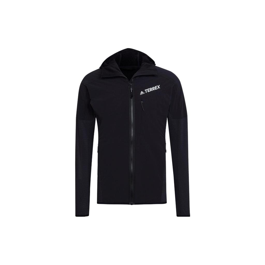adidas Куртки Мужские Черные С Капюшоном Умеренные Другие HF0726