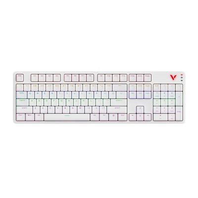Rapoo V500PRO Обновленная 104-клавишная проводная механическая игровая клавиатура с подсветкой