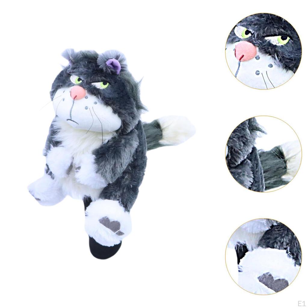 Чехол для головы гольф-клюшки для взрослых, устойчивый к царапинам, плюшевый, новинка в форме животного