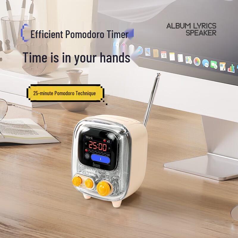 Divoom Tiivoo-2 Ретро Пиксель Арт Bluetooth Динамик и Будильник