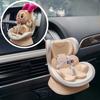 Labubu Adaptable Safety Seat Aromatherapy Air Conditioner Out of Trend Cute Car Ornament Hanging