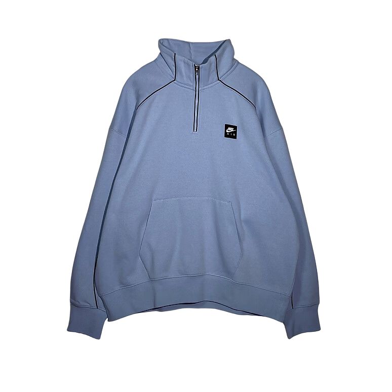 Nike Мужские толстовки Air Светло-голубые С воротником-стойкой Умеренные II3144-407