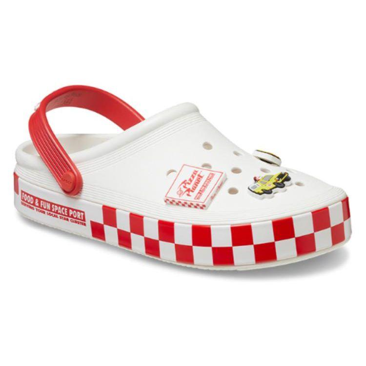 История игрушек x Crocs Off-Court Clog Pizza Planet Женские кроссовки Белые 209816-100