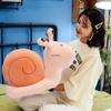 Adorable Pink Snail Plush Doll - Sleep Companion & Birthday Gift for Girls