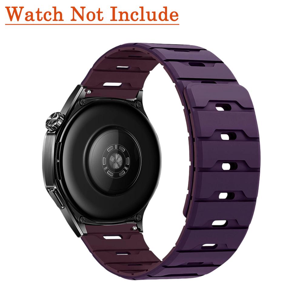18мм 20мм 22мм Силиконовый ремешок для Huawei Watch GT6 GT5 6Pro GT4 46мм Магнитный ремешок для Samsung Galaxy Watch 7 6 5 4 Classic 5Pro