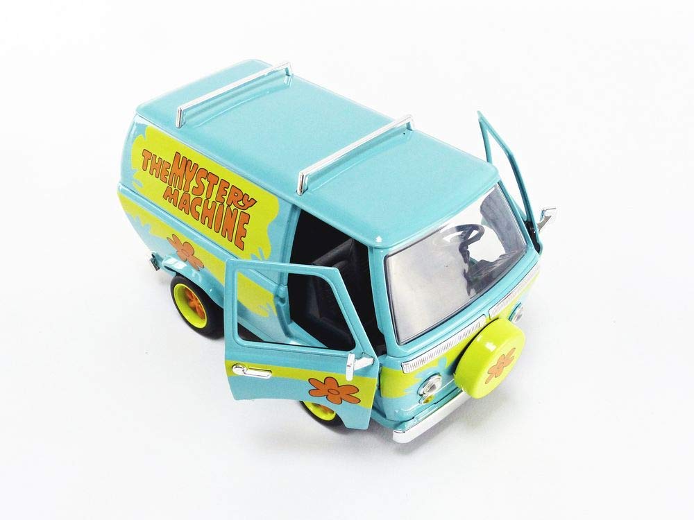1:24 Scale SCOOBY-DOO! MYSTERY MACHINE w/SCOOBY DOO & SHAGGY "Scooby-Doo" Miniature Car