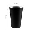 3 Styles Stainless Steel Beer Milk Mugs for Tea Coffee Cold Drink Cups Portable Juice Drinking Tumbler Household Bar Accessories