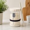 Sealed Jar, Sourdough Starter Kit with Date-Marked Feeding Tape, Large Wide Mouth Glass Jars for Active Fermentation