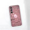 Чехол для телефона Bocchi The Rock из аниме для Samsung S26 S25 S24 FE S23 S22 S21 Plus S20 Ultra Note20Ultra Черный Мягкий
