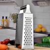 Veggie Shredder Handheld Stainless Steel Grater Vegetable Chopper Kitchen Tools Silver