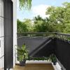 VidaXL Balcony Screen, Garden Privacy Screen, Protection Screen, Outdoor Terrace Privacy Screen, Anthracite 100% 4000046