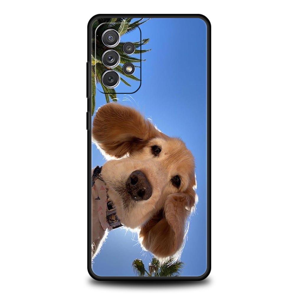 Чехол для телефона Golden Retriever Friend для Samsung Galaxy A51 A71 A21S A12 A11 A31 A52 A41 A32 A01 A23 A33 A53 A73 A03S A13 5G Cover