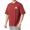 adidas Футболки Унисекс Красные С круглым вырезом Умеренный Прямой крой JX9126