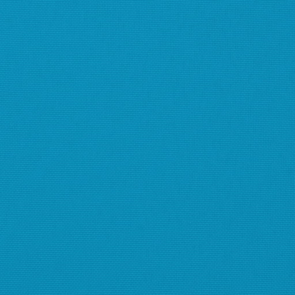 Chair Cushions 2 pcs Light Blue 40x40x7 cm Oxford Fabric