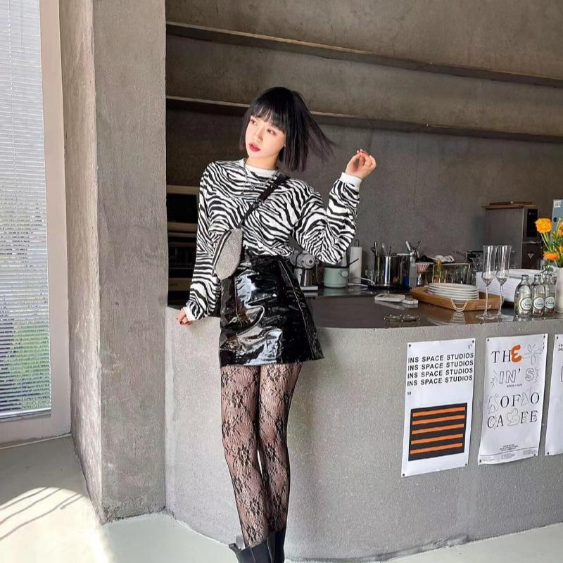 Новый дизайн готические девушки большие бабочки ажурные чулки ретро полые сетчатые розы нейлоновые колготки сетчатые чулки женские